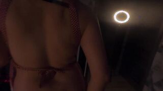 New Year's masturbation and a rough vibrator