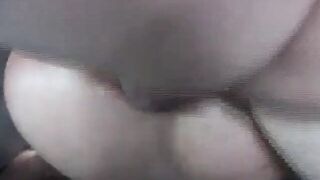 Dark Hair gets her cunt and butt pierced by 2 friends