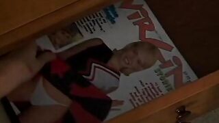 Blonde teenagers banged! and filled with warm cum inside her unshaved