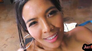 pov eastern Cutie Bae screwed into amateur closeup pov