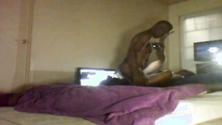 Goddess Caramel Hood Mom Stops By for Some fun