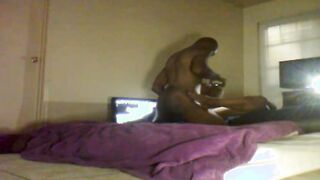 Goddess Caramel Hood Mom Stops By for Some fun