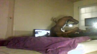 Goddess Caramel Hood Mom Stops By for Some fun