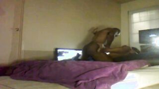 Goddess Caramel Hood Mom Stops By for Some fun