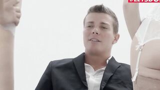 WHITEBOXXX - two MODELS ENJOY THE BEST three WAY OF THEIR LIFE - LETSDOEIT