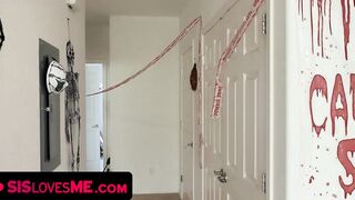 Gigantic dick Trick Or Treat For Turned On Step Sister