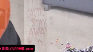 Gigantic dick Trick Or Treat For Turned On Step Sister