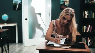 Creepy janitor fucks thin college 19 yo Lana Sharapova