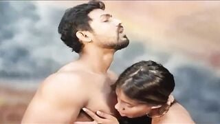 Desi teen girl with producer