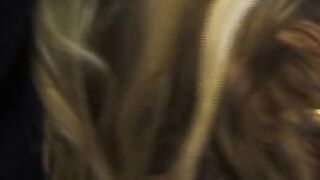 turned on eighteen undresses and blows my brutally rough dick