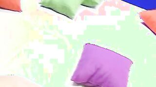 turned on eighteen undresses and blows my brutally rough dick