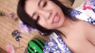 I'll chat with you and masturbate. Squirting LIVE Chat Masturbation vol.14 - Part.four