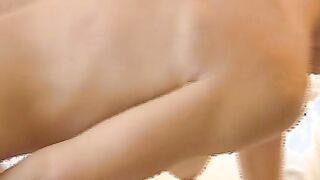 a petite and a chubby cougar play with their nude bodies