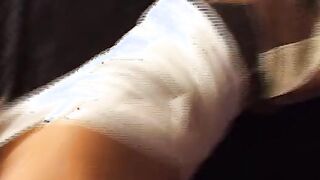 Teen do petting and cum on each other's hands