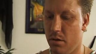 FETISH Hardcore she ties up her gf and jerks his penis without restraint