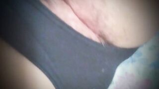 Cumming with no hands and with my lingerie on