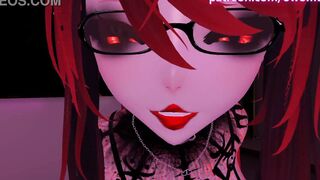 Freaky Succubus slides a spell on you so you can fucked her Cutie friend on Halloween - Preview