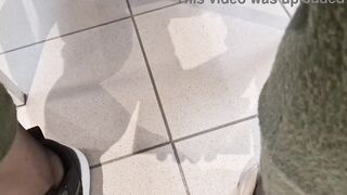 Sheer toes and new sneakers into outdoor 4k