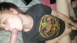 Amateur sex and dildo play