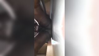 Watching a Strange big black dick Banged My Girls Amateur Unshaved Twat