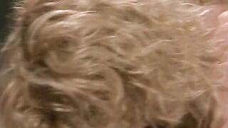 Huge haired blondes with nice boobies are nailed by bro with a ponytail on couch