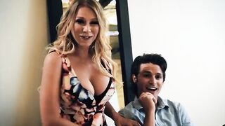 Innocent 18 yo Kylie Rocket manipulated by her nephew and step-aunt