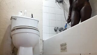 Taking A Shower Cougar Full Naked Booty Nude Street Twat Part three