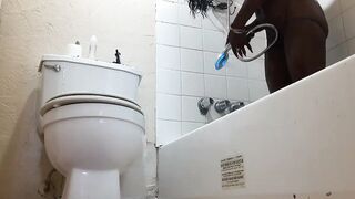 Taking A Shower Cougar Full Naked Booty Nude Street Twat Part three