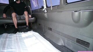 Emma Sirus Virgin Eighteen on the Bus
