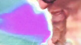 Skank ex-wife mom,suck strangers penis inside cibernetic beach