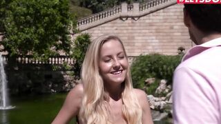 BITCHESABROAD - AMAZINGLY HOT BLONDE SICILIA SHOWS HER GRATITUDE WITH HARDCORE SEX - LETSDOEIT