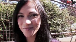 British turned on barely legal picked up on the street for a
