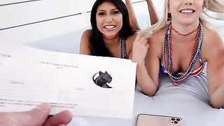 Fourth Of July 3-Way With Stepsis - S19:E1