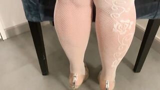Vends-ta-culotte - Super Sexy amateur cougar masturbating with a huge african sex toy