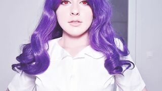 Bombshell Secretary Rize Kamishiro doesn't mind to masturbate inside front of her boss and cum squirt - Tokyo Ghoul Spooky Boogie