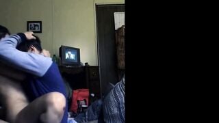 Bf trashes parents room and fucks Beauty green eyed Gf