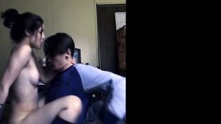 Bf trashes parents room and fucks Beauty green eyed Gf