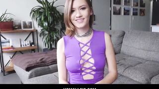XSmallSis - Stepbro roughs up stepsister