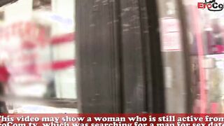British long booty dark hair MILF got porn casting