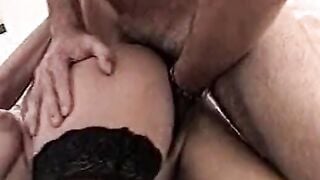 Real bimbo with bushy snatch loves to got nailed and enjoy