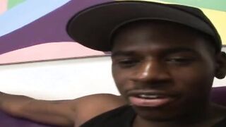 Sultry Dark Haired Swallows a Cum Load After a Hardcore Interracial Fucked