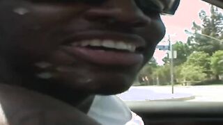 Sultry Dark Haired Swallows a Cum Load After a Hardcore Interracial Fucked