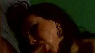 A skank loves to have her booty penetrated deep throat sc two