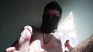 Morning masturbation.