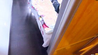 Stepdad And His step-daughter Have A Little Concealed - Vagina cummed