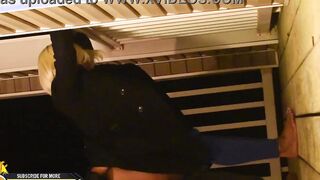 Lovers Fucking Doggy Style inside outside