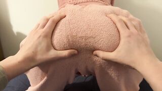 Camera deep into Mia's 18 yo creamy snatch