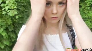 Spotted Perfect Freaky Blonde Alexa Mills Outside