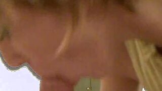 Short Hair Girl Blowjobs Me Nicely