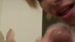 Short Hair Girl Blowjobs Me Nicely